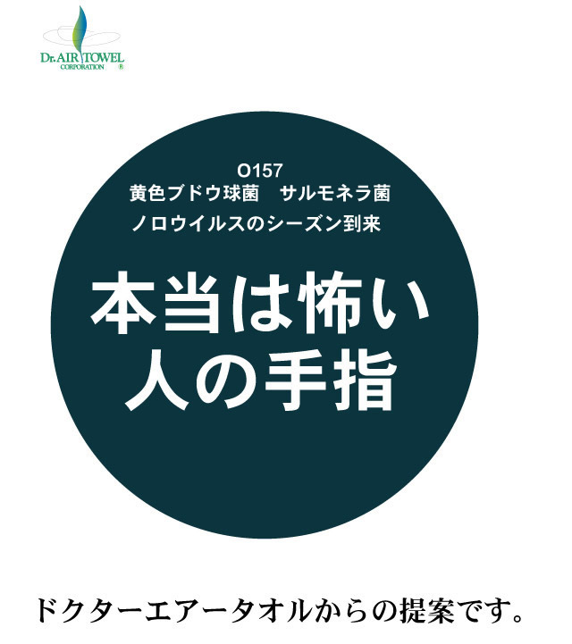 ノロウイルスのシーズン到来